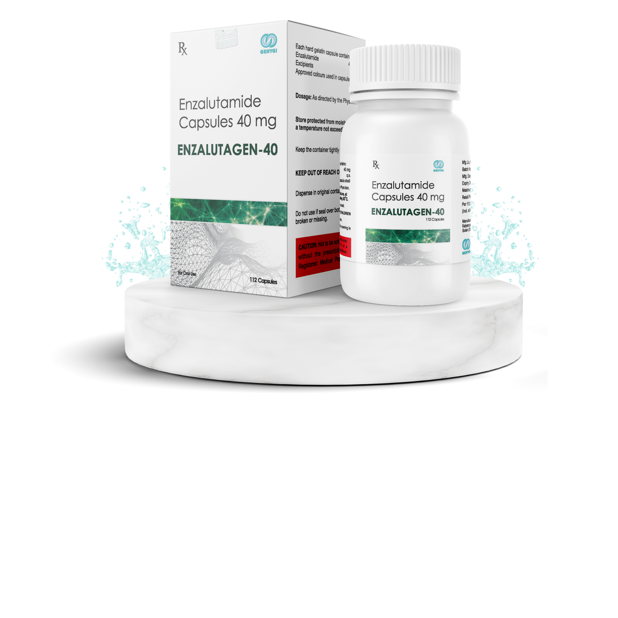 Enzalutamide Enzalutagen 40 mg by Genygi Life